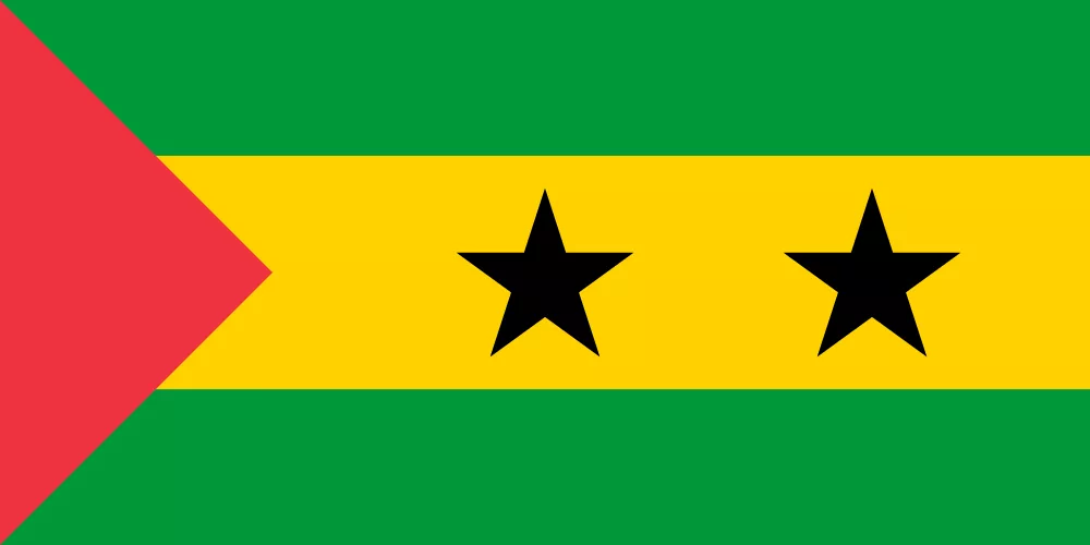 São Tomé and Príncipe flag
