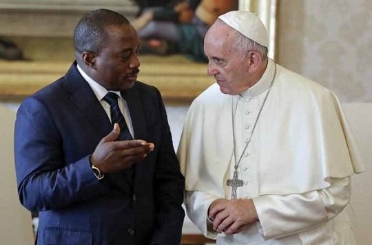 Pope Hosts Congolese President as Vatican Demands Government Ends Violent Clashes with Opposition
